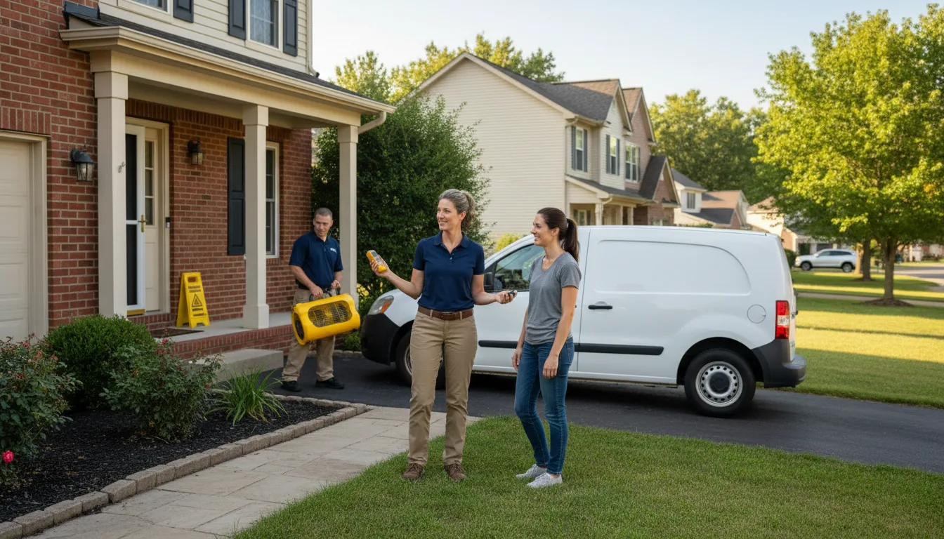 Water restoration image for Emergency Water Mitigation in Ashley, OH